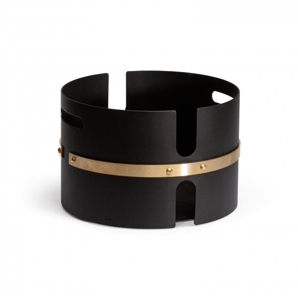 Okrúhly vystužený kôš na drevo AERO 5